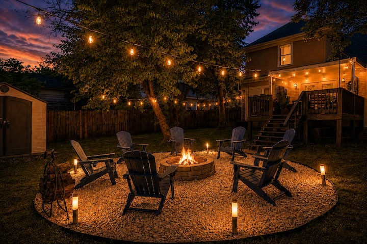 Pool Table • Firepit • Bbq Grill • Workspace • 6br - Kansas City, MO
