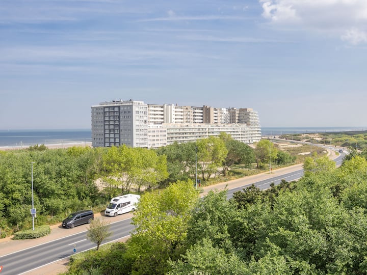 Appartement Moderne Avec Vue Sur Mer Et Terrasse - Middelkerke