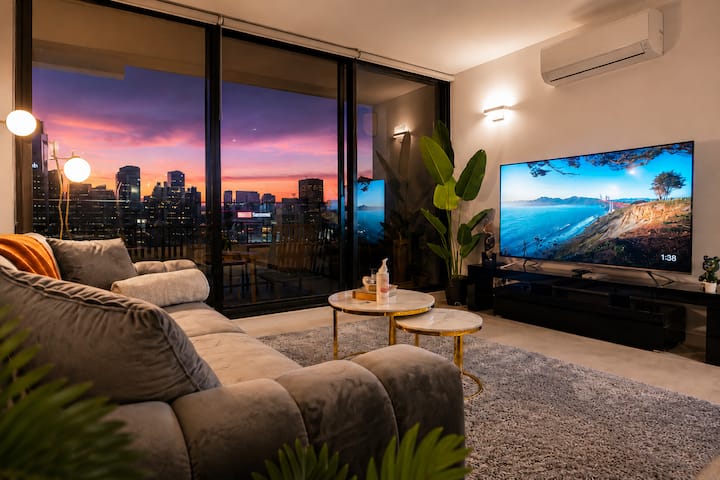 Cozy Cbd Apt. | Balcony Setup, Gym, Pool & Sauna - Melbourne