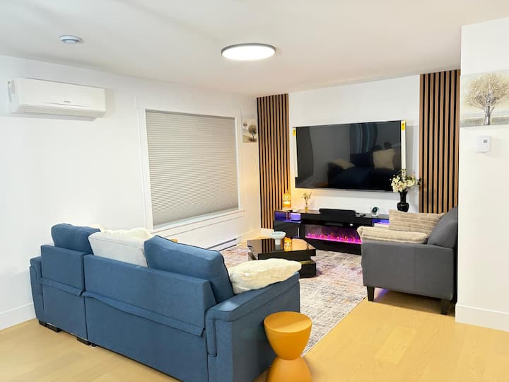 Cozy 3br | 1 King Ensuite | 2 Queen | Sleeps 7| Ac - モンクトン