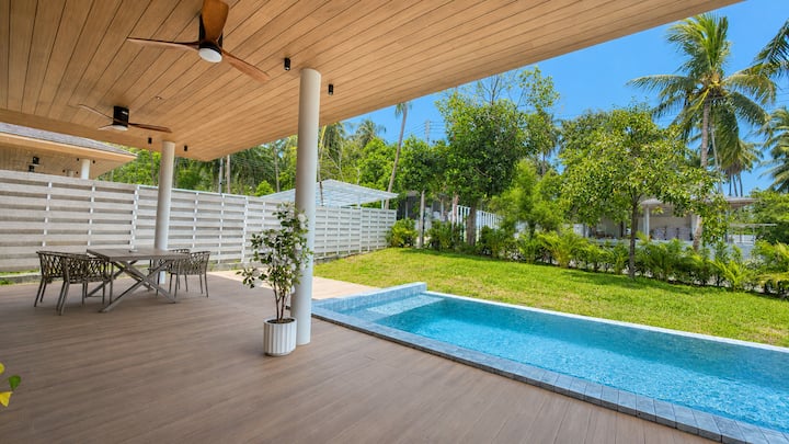Ava Vega Villa | Spacious Poolside Terrace - Ko Phangan