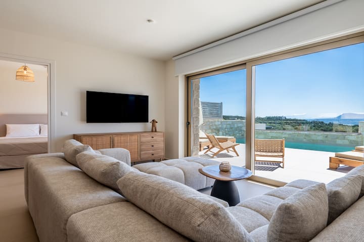 Villa Filia Panoramic Sunset Villa - 그리스