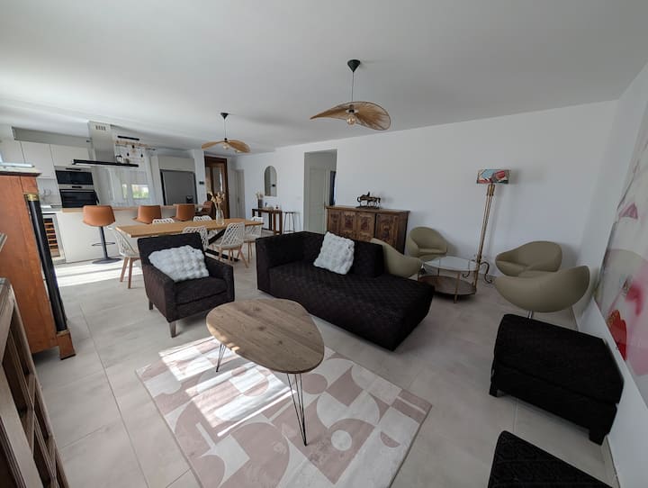 Le Jasmin · 103m² Rénové 2026 · Piscine · 8 Pers - Carnon