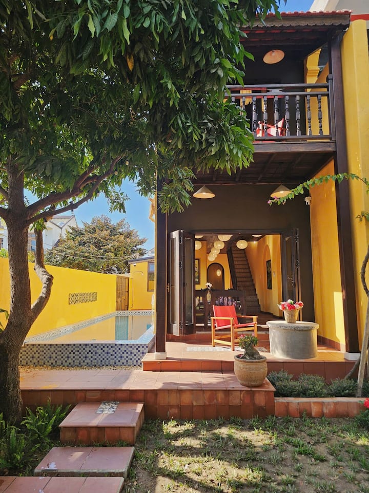 Villa 3 Ngủ, Gần Phố Cổ, Ven Sông, Có Hồ Bơi - Hội An