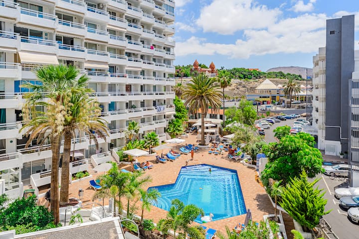 Ponderosa 610: Vistas, Wifi, 5 Min Playa/siam Park - Costa Adeje