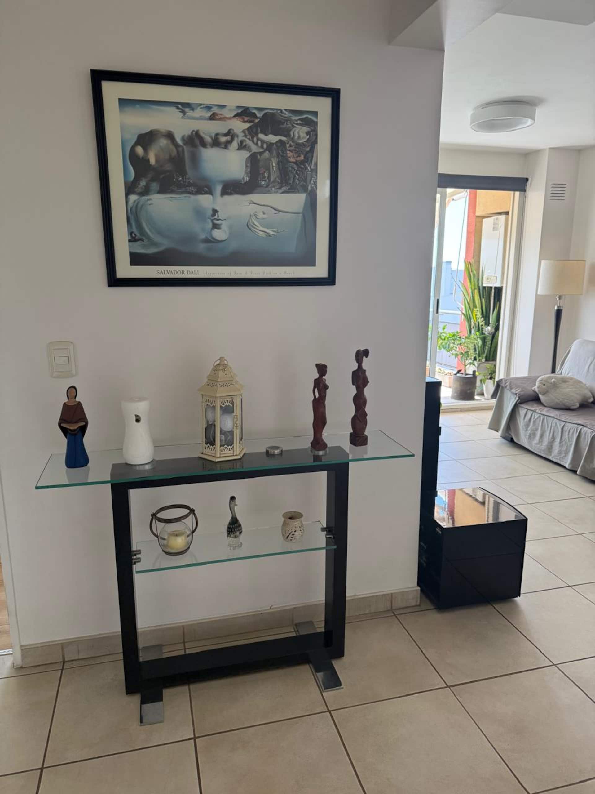 1 bedroom, balcony and pool