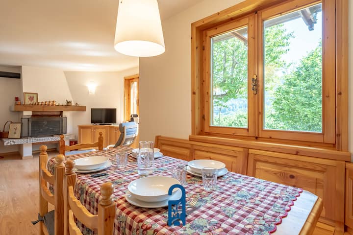 Casa Ze Rad, Piano Terra Con Vista Giardino - Folgaria