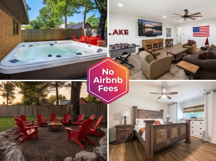 ️ Pottsboro Retreat - Hot Tub & Game Room - Lake Texoma