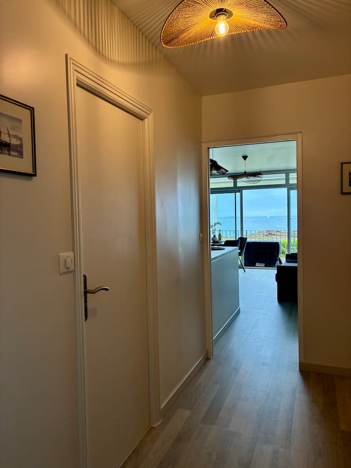 Studio Cosy Avec Terrasse, Vue Mer - Quiberon