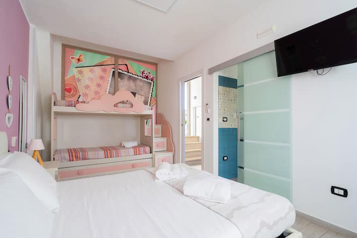 B&b Annita - Camera Family - Torre Lapillo