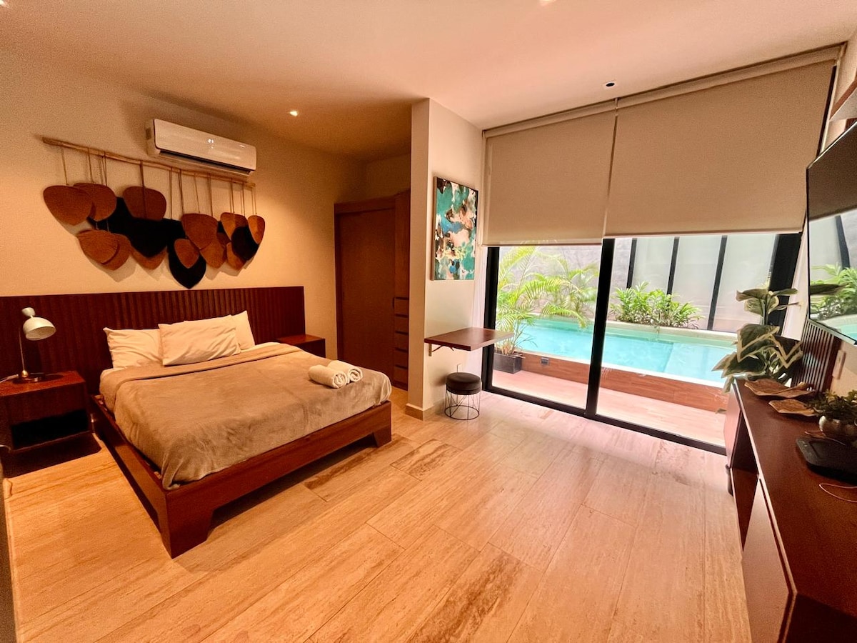 Acogedor apartamento junto a la piscina - A poca distancia de la 5.ª Avenida - Playa Palancar