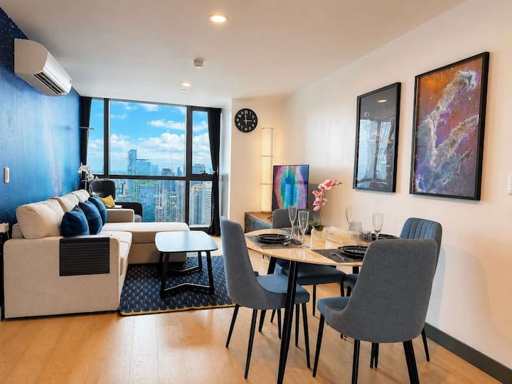 The Space Oasis | Spacious 1br In Century Spire - マニラ