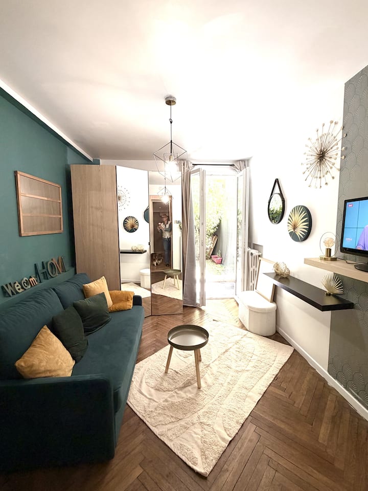 Studio Cosy, Jardin, Calme En Plein Centre De Nice - Saint-Jean-Cap-Ferrat