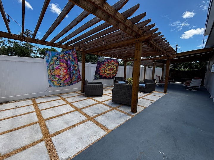 Lajas Luna - 12 Min From Boqueron Exterior Terrace - San Germán