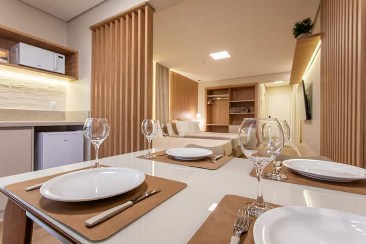 Flat Elegante • Vista Incrível • ÓTima Localização - Brasília