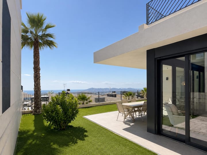 Villa De Luxe Avec Vue Sur La Mer à Polop Hills - Finestrat