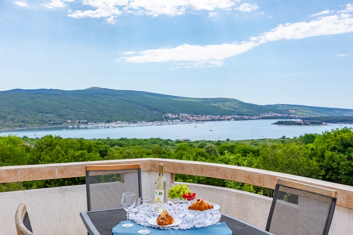 Apartment Izi Blue – Peaceful Location, Sea View - Krk