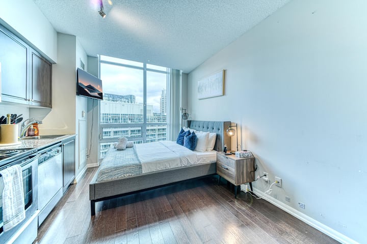 Staytoronto - Stylish Fort York Studio -Near Ttc - 多倫多
