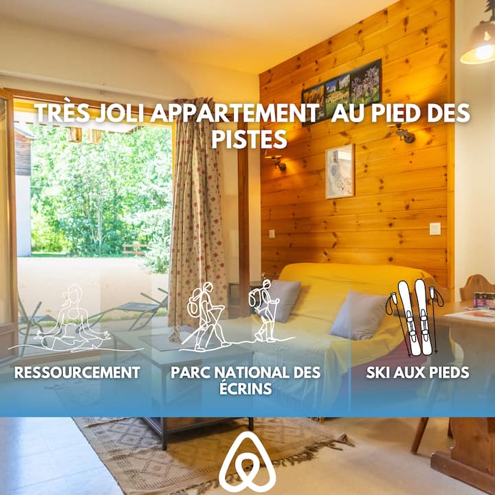 Appart Cosy / Pied Des Pistes Pelvoux/dog Friendly - Pelvoux