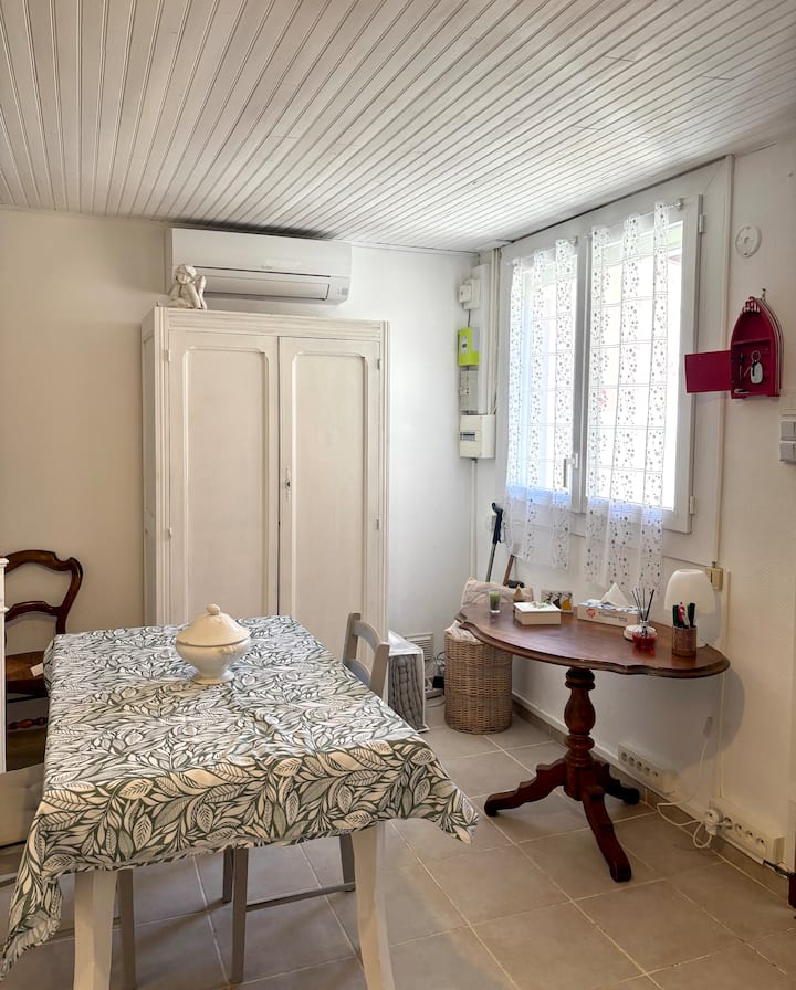 Moun Pantaï Charmant Cabanon à Carro, Plage à Pied - Martigues
