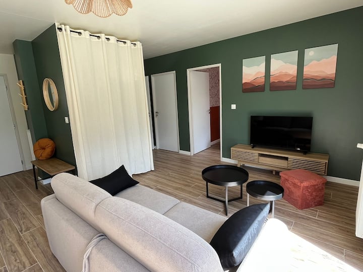 Appartement-piscine- Rez De Jardin - Bords Loire - Sully-sur-Loire