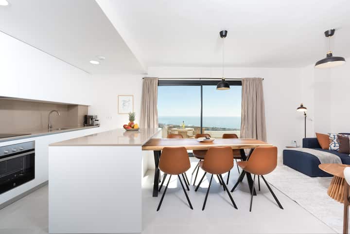 Bali Ii | Penthouse Avec Toit-terrasse Et Vue Mer - Rincón de la Victoria