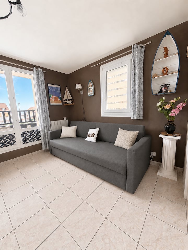 Terrasse Vue Mer · Parking Privé · 6 Pers - Villers-sur-Mer