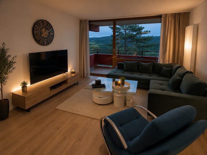 Taunusblick Spa Residence I Panorama Sky View&pool - Lahnstein