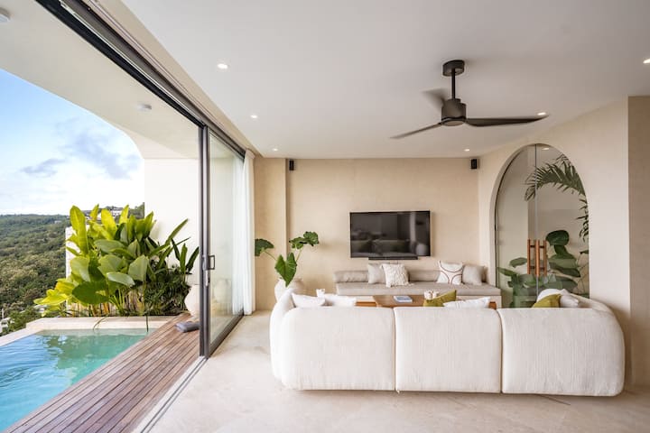 Luxury 2br Villa W/jacuzzi & Ocean View In Uluwatu - Uluwatu