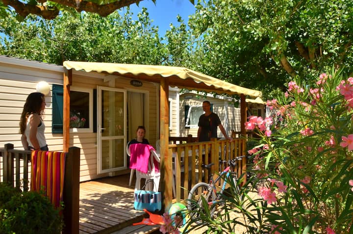 Mobil Home Classique 2 Chambres 4 Personnes, Terra - La Roque-sur-Cèze