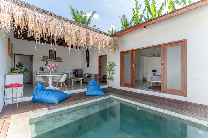 NEW! Villa Sawah - Tropical 2BR w/ Pool and Views