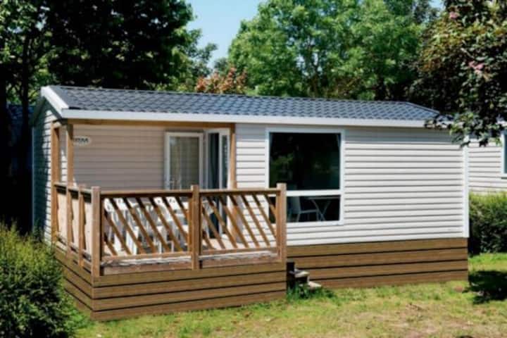 Mobil-home Loggia 2 Chambres 4 Personnes, Terrasse - Millau