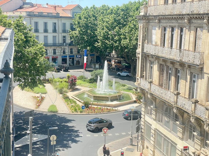 Grand Appartement Terrasse D’exception Et Parking - Béziers