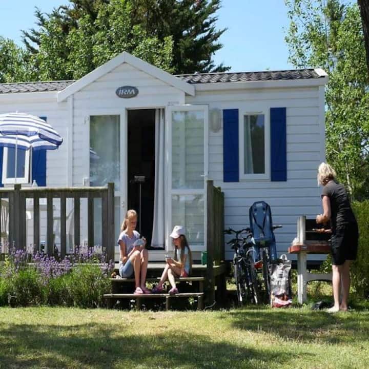 Mobil Home 3 Chambres 6 Personnes, Terrasse Couver - Cayeux-sur-Mer