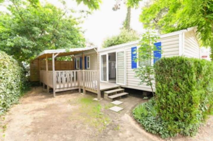 Mobil Home Premium 4 Chambres 8 Personnes, Terrass - Longeville-sur-Mer