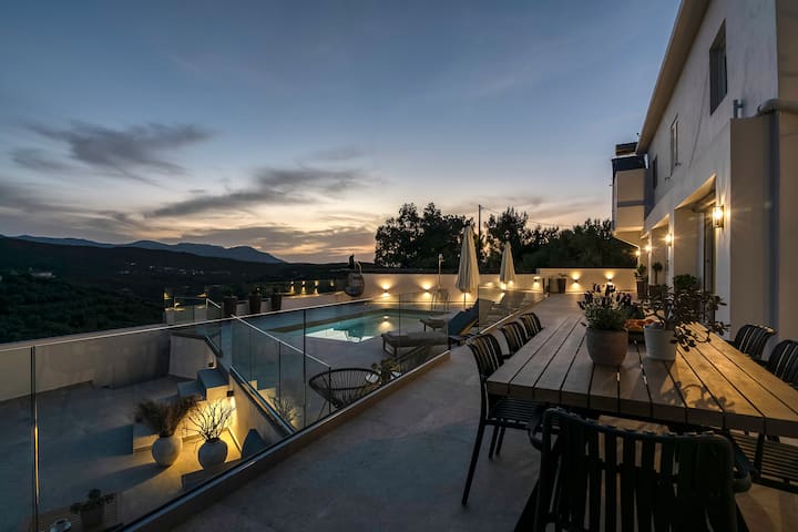 Elea Horizon Villa - Luxury Among The Olive Groves - Creta