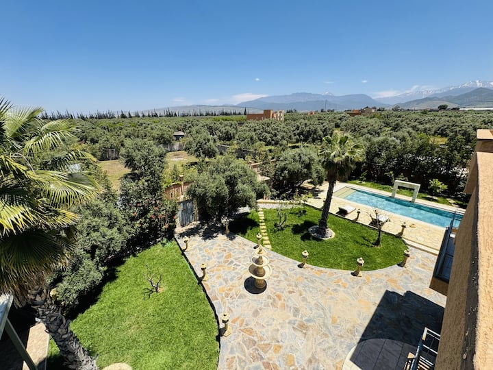 Villa Prestige Avec Vue Atlas à 25 Km De Marrakech - Marrakech