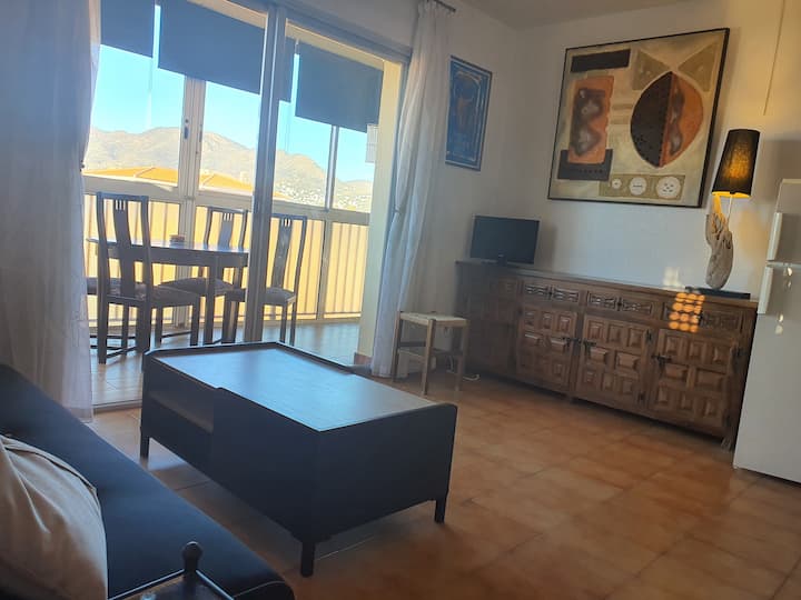 Studio Vue Degagée 5mn A Pied De La Superbe Plage - Roses