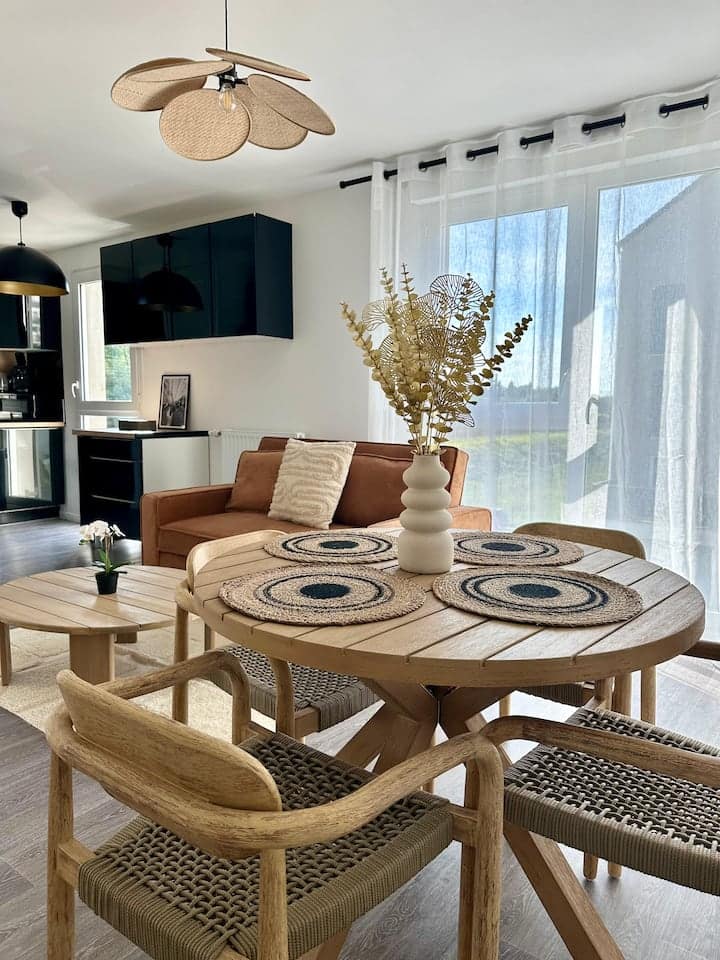 Chic & Cosy à Louvres -
Appart Et Parking - Saint-Witz