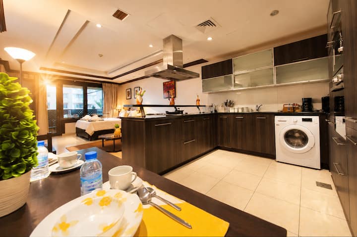 Studio With Balcony, Wellness&spa Access@pearl T19 - Doha