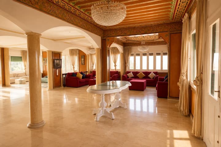 Villa 6chambres Pied Dans L'eau. Vu  Sur Mer - Bouznika
