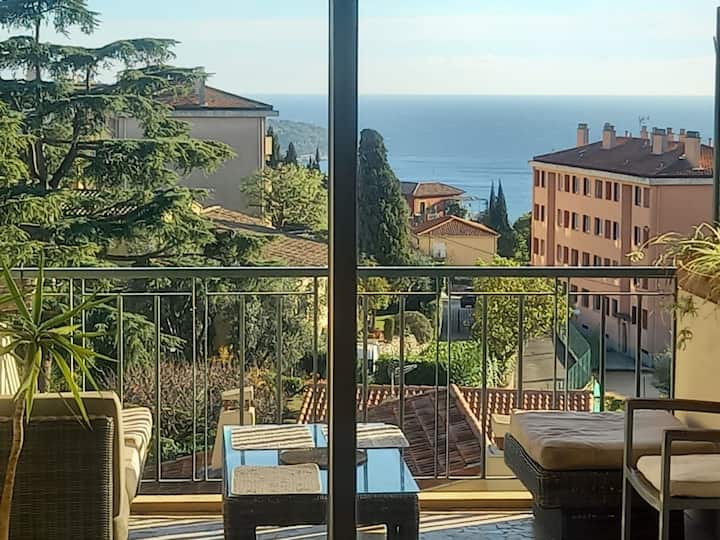 Appartement Spacieux Ensoleillé - Villefranche-sur-Mer