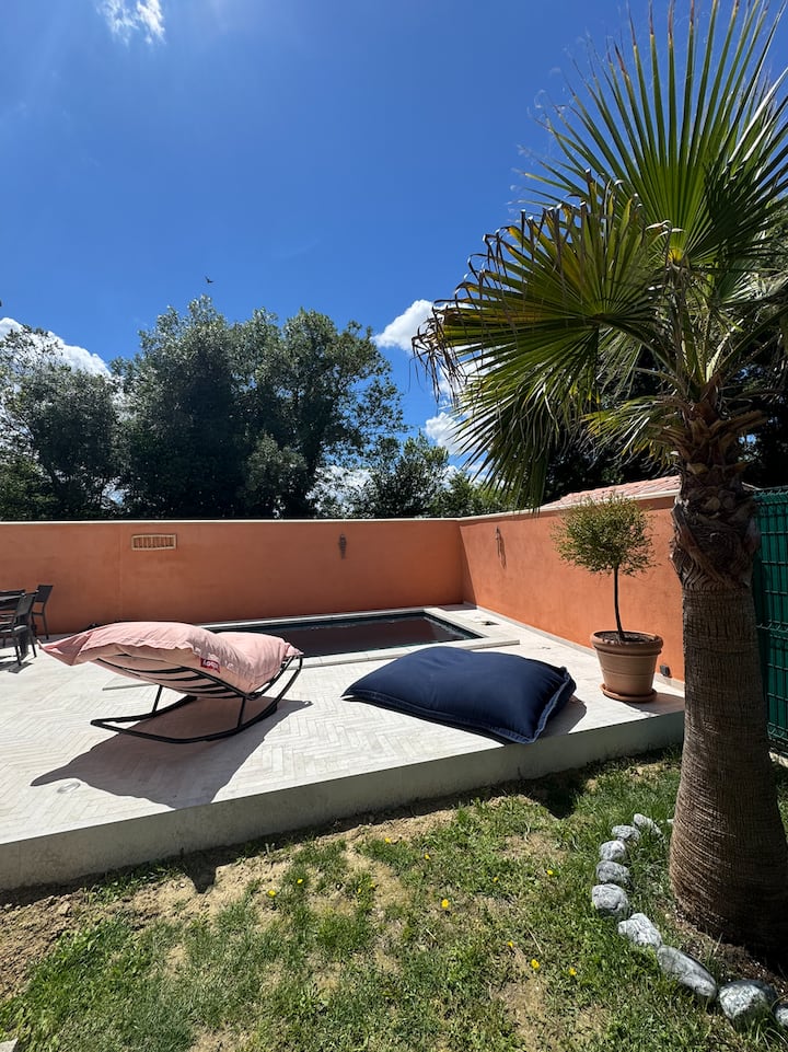 Maison Au Calme Sans Vis-à-vis Avec Piscine - Fabrègues