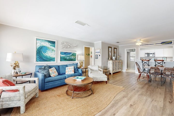 Steps To Beach 4br Oceanview Dog Friendly | Deck - Fernandina Beach, FL