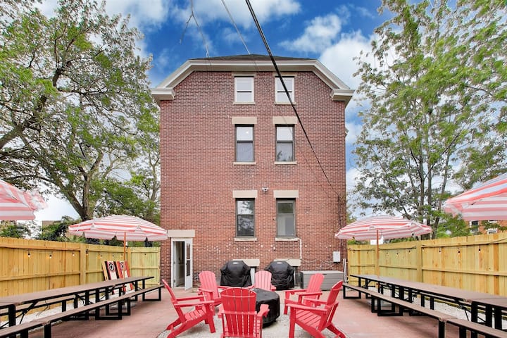 The Reunion House: Two Massive Units In One! - Michigan City, IN