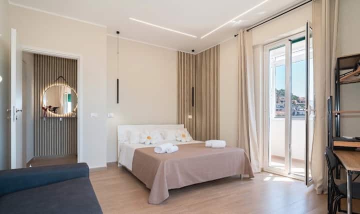 Luxury Apartment Near The Beach/vj Apartment - Naxos