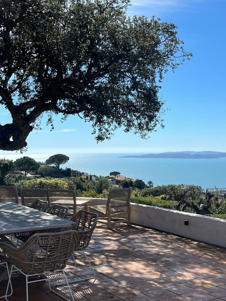 Villa La Maison Du Sud Vue Mer Aux Issambres - Roquebrune-sur-Argens