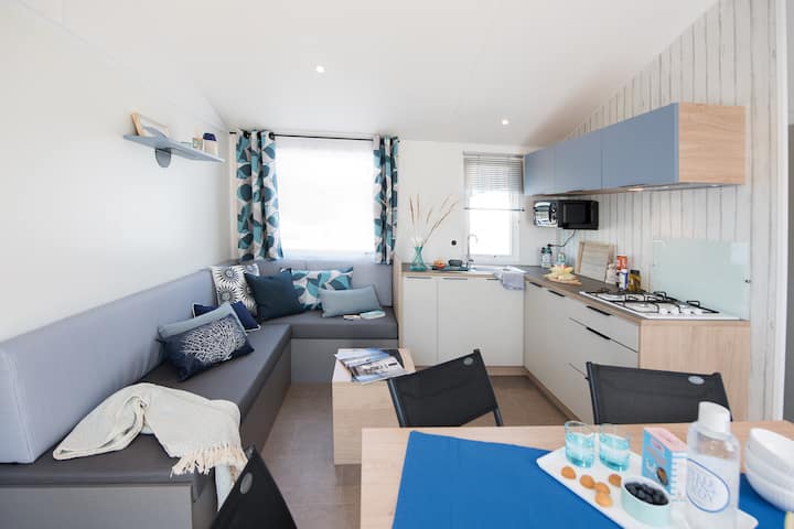 Mobil Home Nirvana Trio 3 Chambres 4/6 Personnes, - Le Fenouiller
