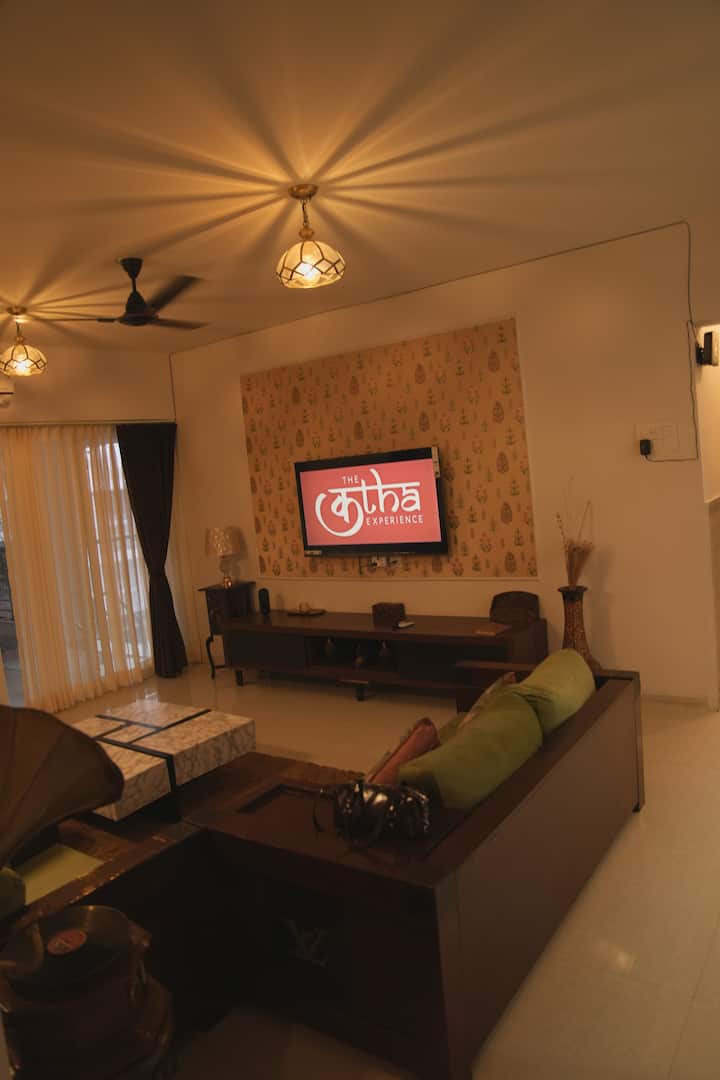 The Katha Experience/luxury 4bhk With Private Pool - Indore