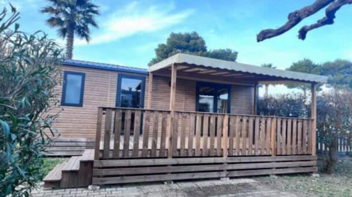 Mobil Home Confort 2 Chambres 5 Personnes, Clim, T - Argelès-sur-Mer